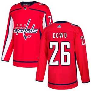 Mens Washington Capitals #26 Nic Dowd Adidas Red Home Jersey Dzhi